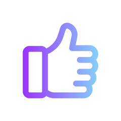 like gradient icon