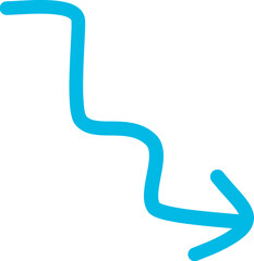 Hand drawn arrow black sign or symbol element doodle design