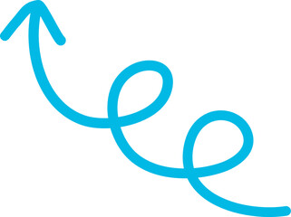 Hand drawn arrow black sign or symbol element doodle design