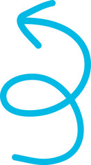 Hand drawn arrow black sign or symbol element doodle design