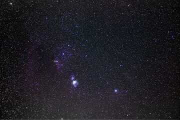 Orion Konstellation, Sternenbild, deep sky objekt, Orionnebel, Flammennebel, Pferdekopfnebel