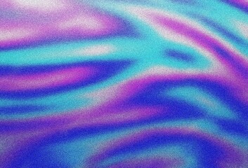 Fototapeta na wymiar Abstract trendy holographic noisy grain background texture.