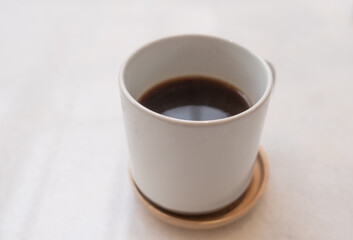 リラックスタイムにコーヒーブレイク。温かいコーヒーでちょっと一息