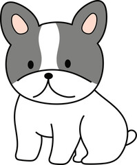 ほっこりかわいいフレンチブルドッグ