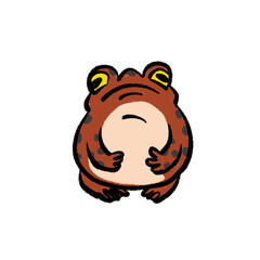 蛙 イラスト