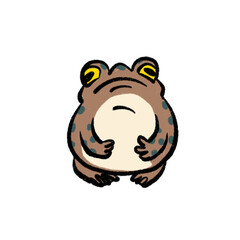 蛙 イラスト