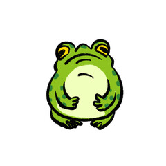蛙 イラスト