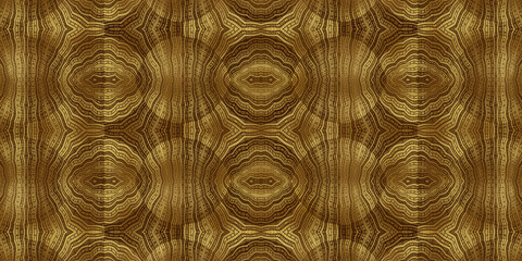 Fototapeta premium African wood texture, artistic design of a veined wood, seamless pattern, illustration 