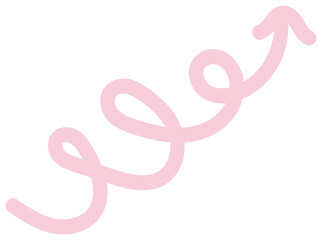 Fototapeta premium cute pastel hand drawn doodle line element decoration