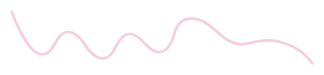 cute pastel hand drawn doodle line element decoration