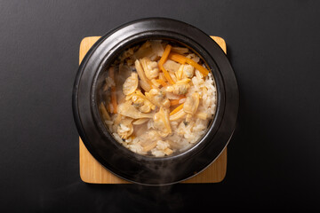 あさり釜飯　あさりご飯