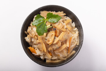 あさりの炊き込みご飯　