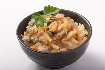 あさりの炊き込みご飯　