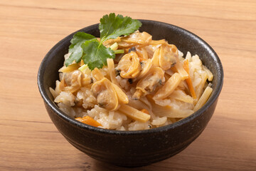 あさりの炊き込みご飯　