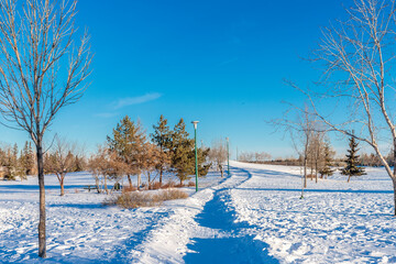 Greystone Park in Saskatoon, Canada