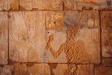 Generations of Egyptian Gods, Karnak Temple Luxor Egypt