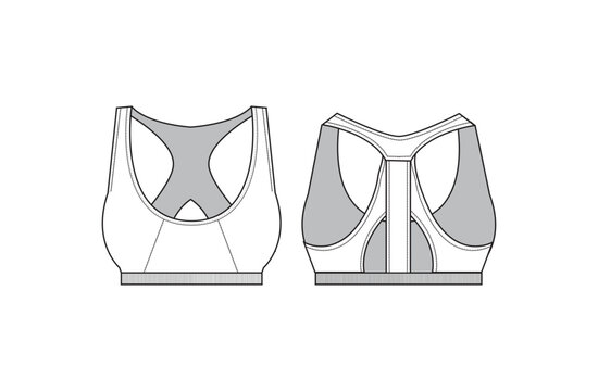 Sports Bra Vector Images – Browse 11,047 Stock Photos, Vectors