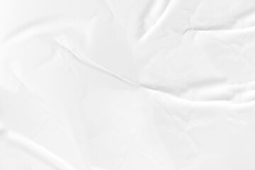 Clean White Glued Paper Poster Texture Background