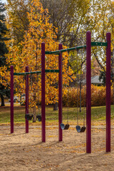 Fototapeta premium Wiggins Park in Saskatoon, Canada