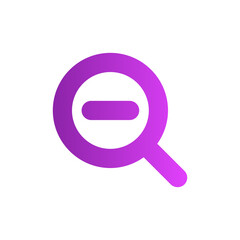 loupe gradient icon