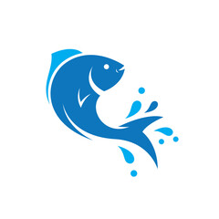 Fish logo images illustration
