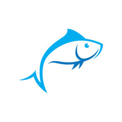 Fish logo images illustration