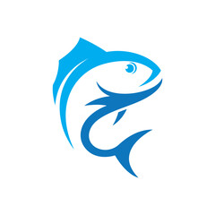 Fish logo images illustration