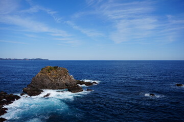 the coast of the sea