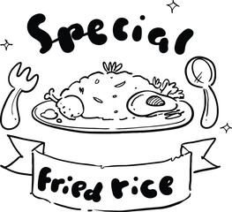 various doodle illustration