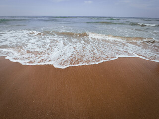 Beach in Srilanka, Wave, Ocean