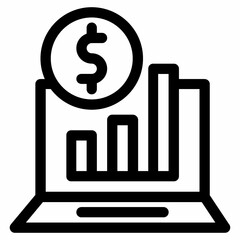 graph chart report icon 