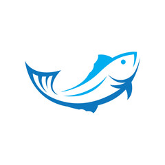 Fish logo images illustration