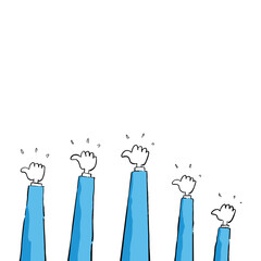 various doodle illustrations