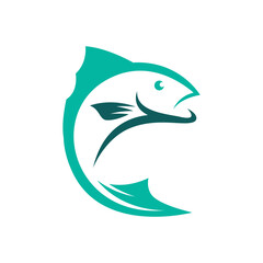 Fish logo images illustration