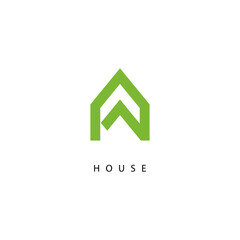 clean house logo for real estate company