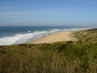 Praia do Norte in Nazare, Centro - Portugal