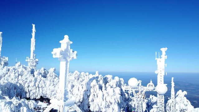 monte amiata in winter,Italy tuscany, somewhere between Grosseto and Siena