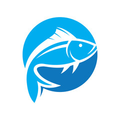 Fish logo images illustration