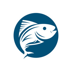 Fish logo images illustration
