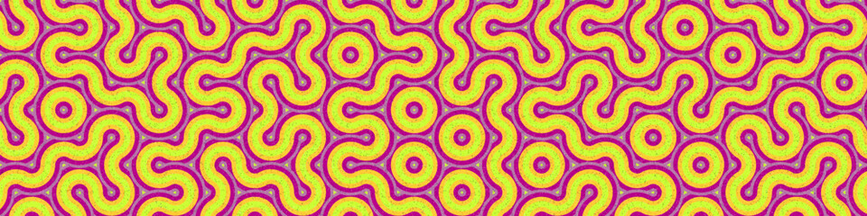 Colour Hexagon Tile Connection art background design illustration