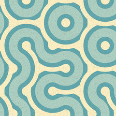 Colour Hexagon Tile Connection art background design illustration