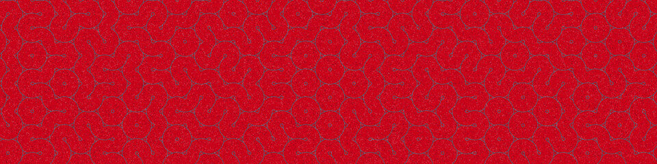 Obraz premium Colour Hexagon Tile Connection art background design illustration