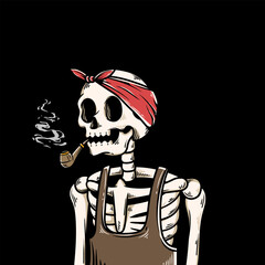 hand drawn skeleton character collection for nft or future games