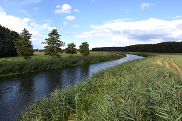 Torgelow, Verlauf der Uecker