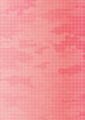 ピンクの千鳥格子柄の背景画像 　桃色の和柄背景