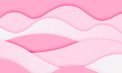 Obraz premium Vector abstract colorful geometric landing wave line page flat background. 