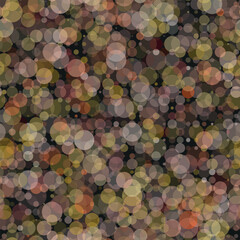 Seamless pattern with different circles. Vector file for designs.