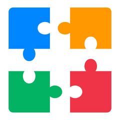 Puzzle Flat Icon