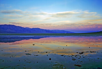 Dawn in Death Valley, California