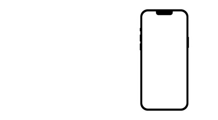 Smartphone transparent Hintergrund Vorlage Banner